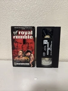 WWF WWE Royal Rumble 2000 VHS Wrestling Terri Runnels The Rock HHH Mick Foley - Picture 1 of 5