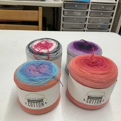 Concentric Cotton by HiKoo yarn - Image 1 of 4
