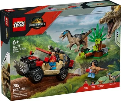 Lego 76972 Jurassic World Raptor Off-Road Escape - Image 1 of 4
