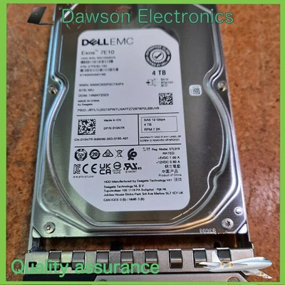 Dell EMC 10NR7/010NR7 3.5" 4TB 12Gbps SAS 7.2K HDD 14G/15G/16G KIT - Image 1 of 4
