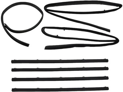 For 1975-1979 Dodge D100 Door Window Belt Weatherstrip Kit 16622YBZJ 1978 1977 - Image 1 of 2