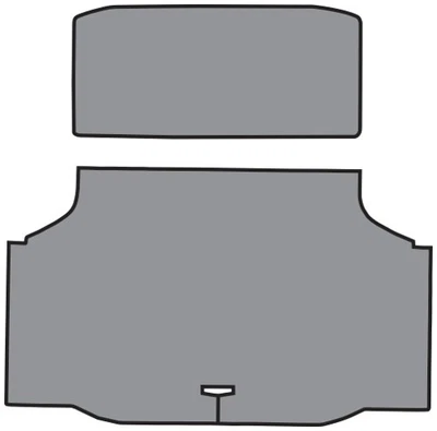 Alfombrilla de maletero Oldsmobile Cutlass 1970-1972 - vinilo TM Foto 1 de 2