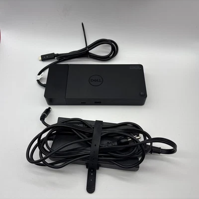 GENUINA Estación de Acoplamiento Dell USB-C WD19/S K20 con Adaptador de Corriente CA Dell 130W Foto 1 de 4