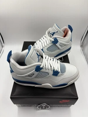 Nike Air Jordan 4 “Azul Militar” OG (2024) EE. UU. Talla 9.5 Totalmente Nuevas 100% Auténticas Foto 1 de 4