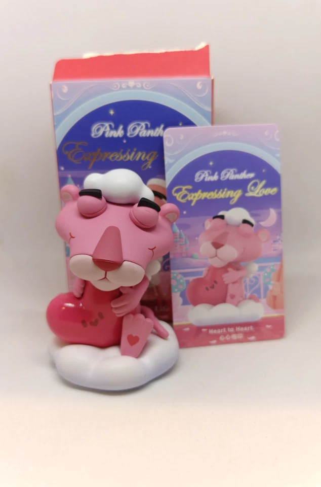 Heart to Heart Pop Mart Pink Panther Expressing Love Series Authentic Figure - Image 1 of 1