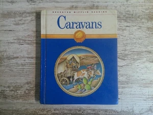 Houghton Mifflin Reading Caravans Hardcover Children’s Textbook Blue Cover - Picture 1 of 10