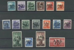 TRIESTE 1947 DEMOCRATICA 17V. 2 ** LUSSO - Picture 1 of 1