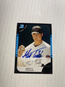 Arizona Diamondbacks MATT TORRA Signed Card