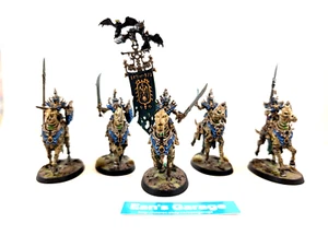 Warhammer Age of Sigmar Ossiarch Bonereapers Kavalos Deathriders Pro-pintado - 5 - Imagen 1 de 7