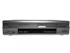 Ferguson VHS DVD Player FVD100-01 Combi 4 Head VCR Recorder - Dolby NTSC Works - Picture 1 of 12