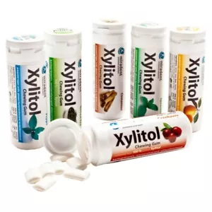 Miradent Xylitol Chewing Gum 30 Pieces Sugar Free Suitable for Diabetics - Picture 1 of 7