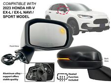 For 2023 HONDA HR-V Side Mirror with BSD Turn Signal Light Heated Passenger Side