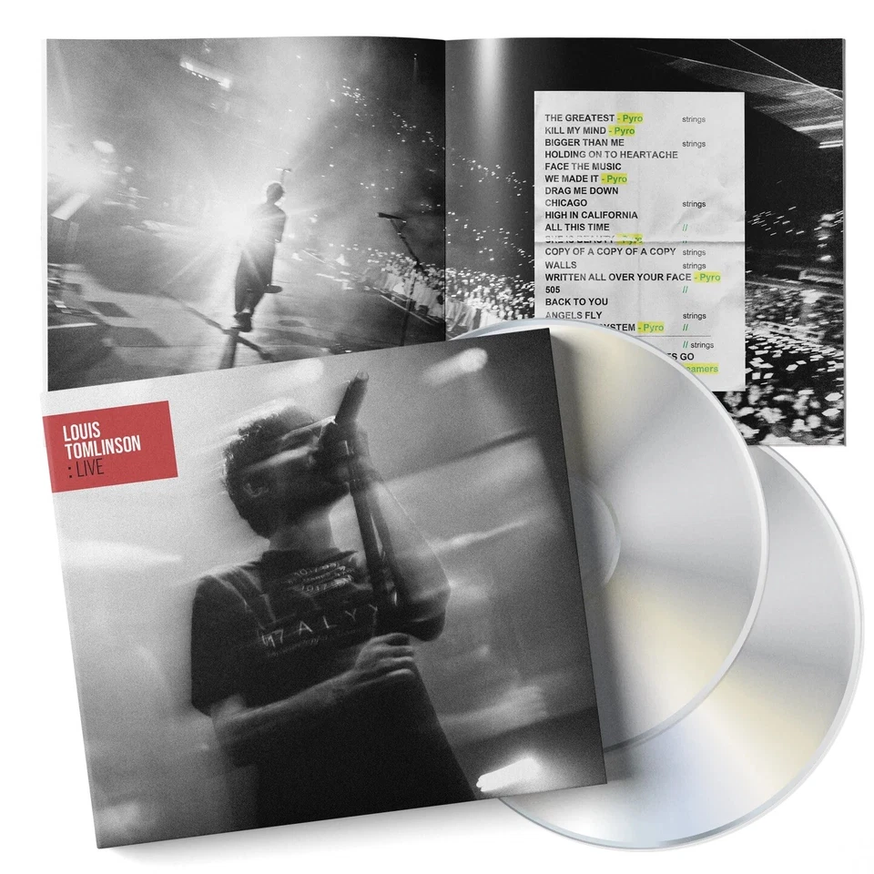 Louis Tomlinson Live 2CD Album NEW - Image 1 of 1