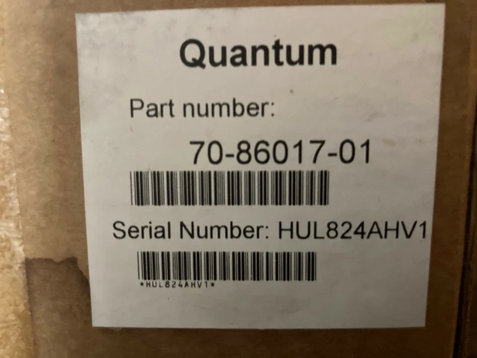 HP Quantum LTO4 Ultrium1840 SCSI Loader Drive only PD093F#916 70-86017-01 - Image 1 of 1