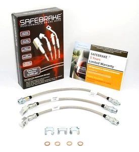 Falcon/Fairmont XB (rear DRUM - 3 hoses kit) 1973-1976 brake upgrade - SAFEBRAKE - Picture 1 of 11