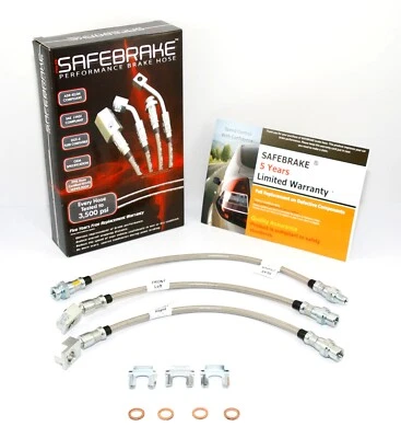 Falcon/Fairmont XB (rear DRUM - 3 hoses kit) 1973-1976 brake upgrade - SAFEBRAKE - image 1 of 4