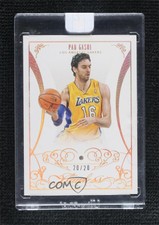2013-14 Panini Flawless /20 Pau Gasol #25 HOF