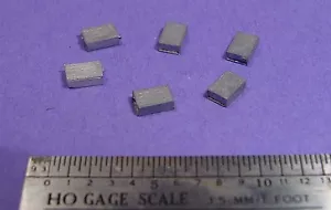HO/HOn3 SMALL PACKING CRATES WISEMAN MODEL SERVICES DETAIL PARTS #HO168 - Picture 1 of 1
