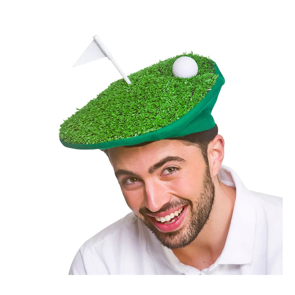 Sombrero de Golf Novedad Vestido Elegante Pub Golf Despedida de Soltero Accesorio Adulto Foto 1 de 1