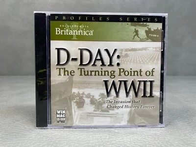 Encyclopedia Britannica D-Day The Turning Point of WW2 CD-Rom - Image 1 of 2