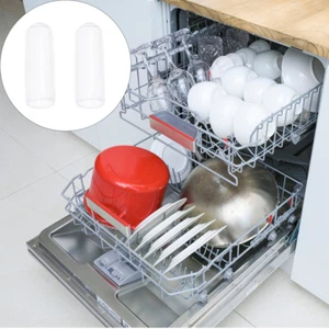 200 Stück 4 mm Spitze Zinken Abdeckung Draht Gewinde Schutz Geschirrspüler Gestell Zinken - Bild 1 von 12