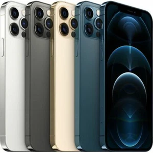 Apple iPhone 12 Pro (Verizon Wireless) 128GB 256GB 512GB Blue Gold Gray Silver - Picture 1 of 17