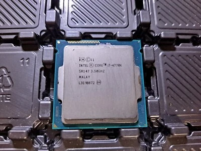 Intel Core i7-4770K SR147 3.50GHz 8MB Quad-Core LGA1150 Desktop Processor P4S - Image 1 of 2