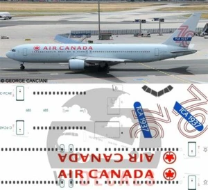 V1 Decals Boeing 767-300 Air Canada 70th Anniversary for 1/144 Zvezda Model Kit - Picture 1 of 8