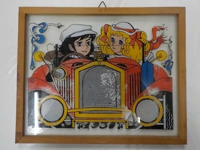 Candy Candy & Terence Quadro in Vetro con Cornice in Legno - COMPRO FUMETTI SHOP - Bild 1 von 3