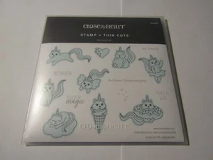 Close To My Heart Stamp & Thin Cuts Meowgical Z4408 Free Shipping - Picture 1 of 2