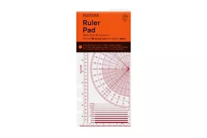 PLOTTER Scala Sottolavello Righello Pad Misura Stretta 009 PP Resina Made Japan H6,8 x W3,1 pollici - Foto 1 di 5