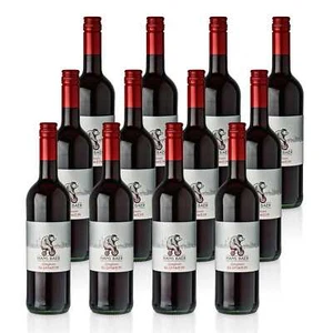 HANS BAER Dornfelder Glühwein aus deutschem Rotwein 12 Flaschen à 0,75L