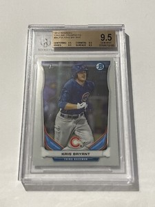 2014 Bowman Chrome Prospects 1st #BCP25 Kris Bryant BGS 9.5 True Gem Mint