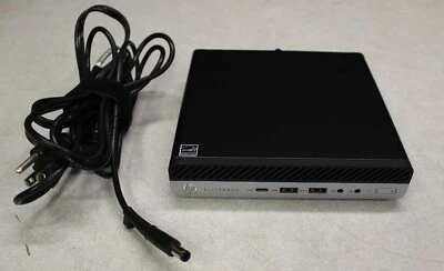 HP Elitedesk 705 G4 DM AMD Ryzen PRO-2400ge 256GB SSD NvME/ 16GB DDR4 WIN10PRO - Image 1 of 4