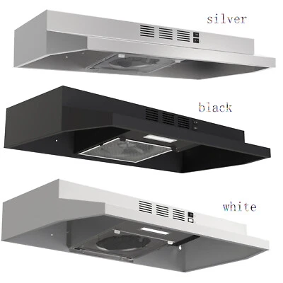 24/30/36in Under Cabinet Range Hood 230-280CFM Ducted/Ductless Kitchen Cook Fan - Image 1 of 4