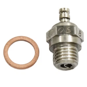 Glow Plug OS O.S. 8 No.8 #8 Standard Glow Plug Spark Medium For RC Car Truck - Picture 1 of 9