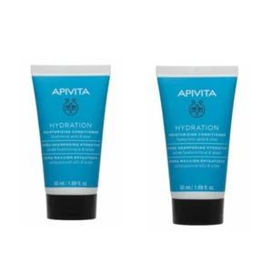 Apivita Moisturizing Conditioner all hair types Hyaluronic acid & Aloe 150ml x2 - Picture 1 of 3