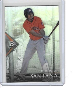 2014 Domingo Santana Bowman Platinum Prospect Card #BPP58 - NM - Picture 1 of 2