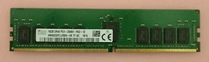 SK Hynix 16GB 2RX8 DDR4-2666 PC4-21300 ECC 288-Pin Server RAM - HMA82GR7JJR8N-VK - Picture 1 of 3