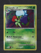 Carte Pokémon Roserade Holo HP80 81/147  2009 peu commun