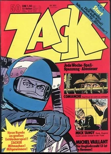 ZACK Nº50 de 1973 Tim und Struppi, Michel Vaillant, Mick Tangy... - EXCELENTE Z0-1 - Imagen 1 de 3