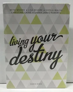 Living Your Destiny Audio CDs Life Outreach International Beth Moore Lisa Bevere - Imagen 1 de 3