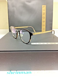 Lindberg Spectacles Model 1839 Buffalo Horn with Titanium Temples - Picture 1 of 8