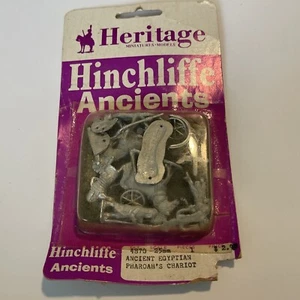Heritage Hinchliffe Ancients 4870 Egyptian Pharaohs Chariot 25mm Metal AD&D - Bild 1 von 8