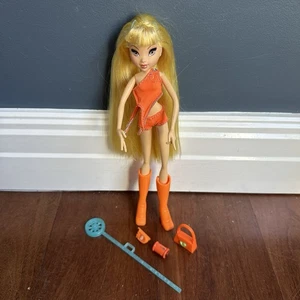 Winx Club Stella Doll Mattel Outfit Boots Accessories Orange Bag - Picture 1 of 13