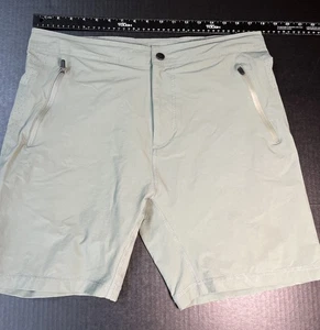 Mack Weldon Men’s Teal Gym Shorts with zippered pockets Size Large 38x8 - Picture 1 of 7