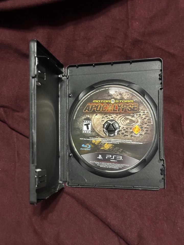 Videojuego MotorStorm: Apocalypse (Sony PlayStation 3, 2011) solo disco probado Foto 1 de 1