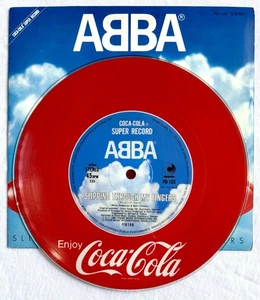 ABBA -Slipping Through My Fingers- Japanese Coca Cola Picture Disc Promo (vinyl) - Picture 1 of 5