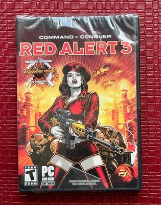 Command & Conquer Red Alert 3 PC DVD-ROM New Sealed - Image 1 of 4