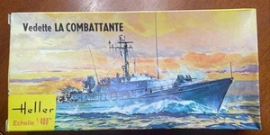 Vedette La Combattante - Heller Maßstab 1:400 unmontierter Schiffsbausatz #L3099 - Bild 1 von 6